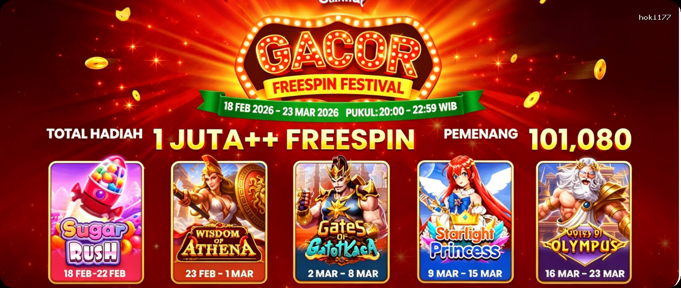Login hoki177 Sekarang Bonus Melimpah